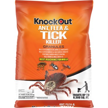 Knockout Ant Flea and Tick Killer 10lb