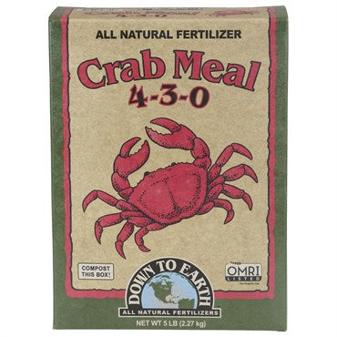 Down to Earth Crab Meal 4-3-0