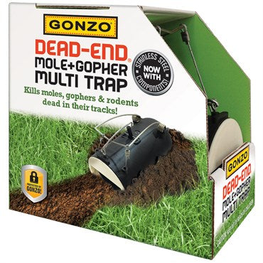 Gonzo Dead-End Mole and Gopher Trap