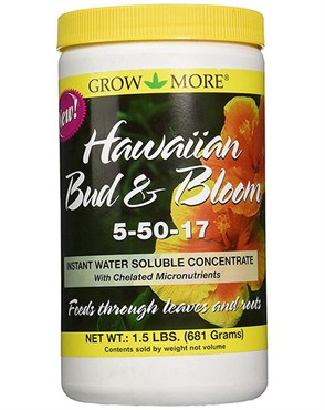 Hawaiian Bud & Bloom 5-50-17 Fertilizer
