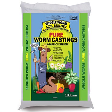 Wiggle Worm Soil Builder™ Pure Worm Castings Organic Fertilizer