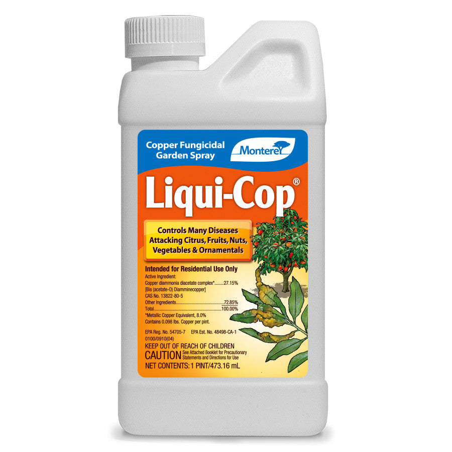 Monterey Liqui-Cop Copper Fungicide 8oz Concentrate