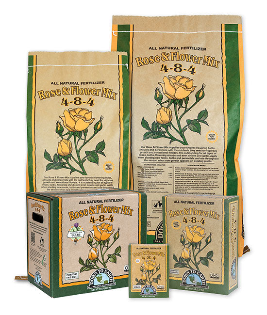 Down to Earth Rose & Flower Mix 4-8-4 Fertilizer